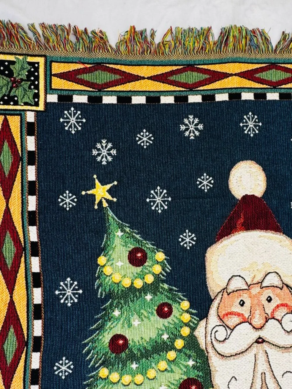 Goodwin Weaver's Christmas Woven Throw Blanket 67x46